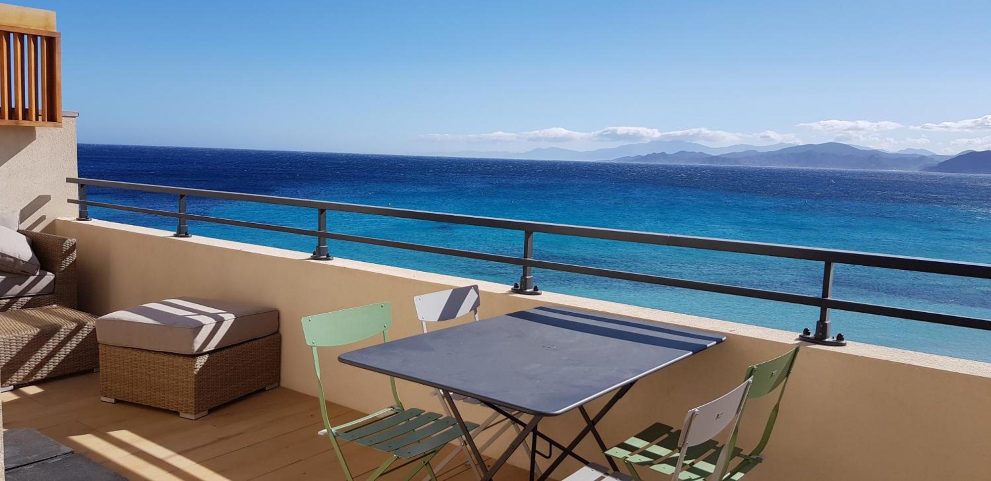 Appartement L'Ambre à LʼÎle-Rousse Extérieur photo